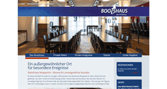 Desktop Screenshot of bootshaus-wuppertal.de